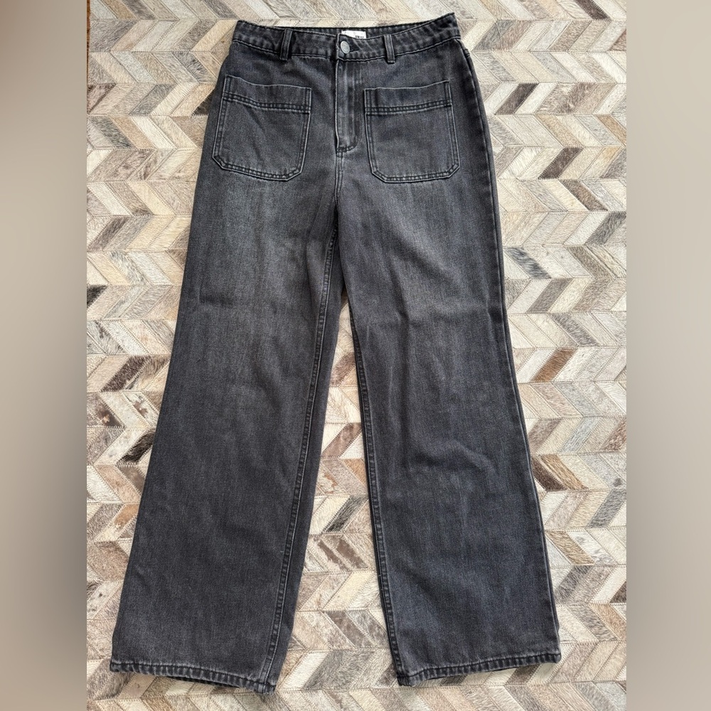 Amuse Society Brooke black wide leg Jeans